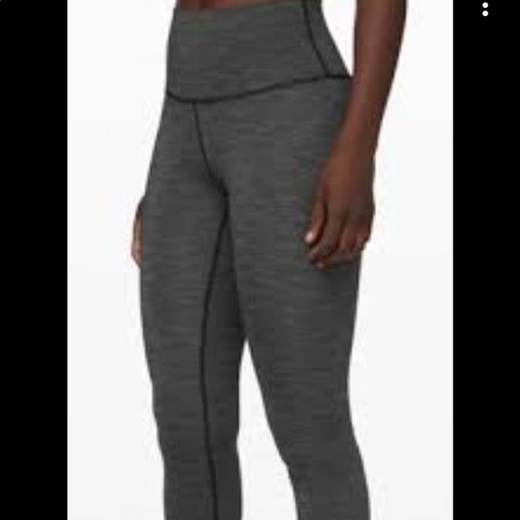 Size 2 lululemon wunder under hi-rise tight luxtreme heathered black - Picture 11 of 11